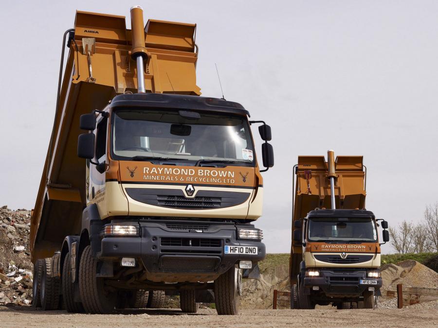  Renault Kerax 8x4 Tipper 1996 года  (UK) (фото 2 из 5)